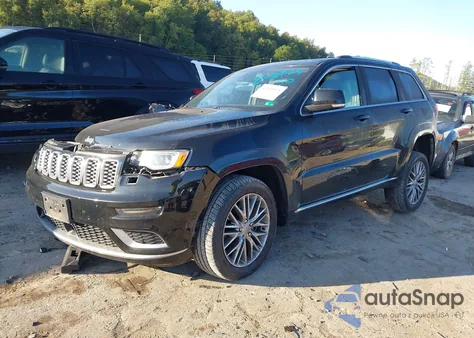 2018 Jeep Grand Cherokee Summit 4X4 из США, поврежденный, VIN 1C4RJFJT8JC252000
